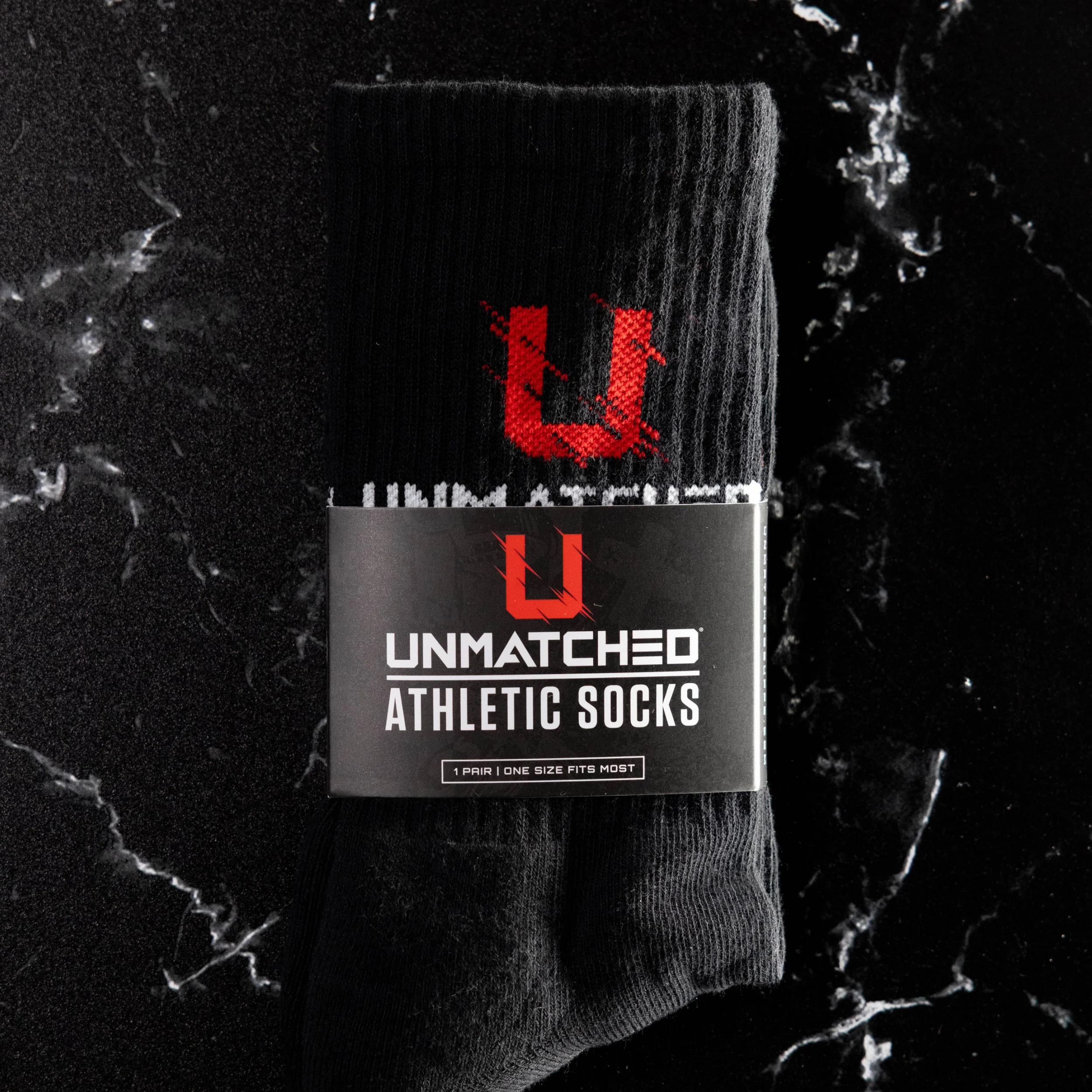 Unmatched Athletic Socks